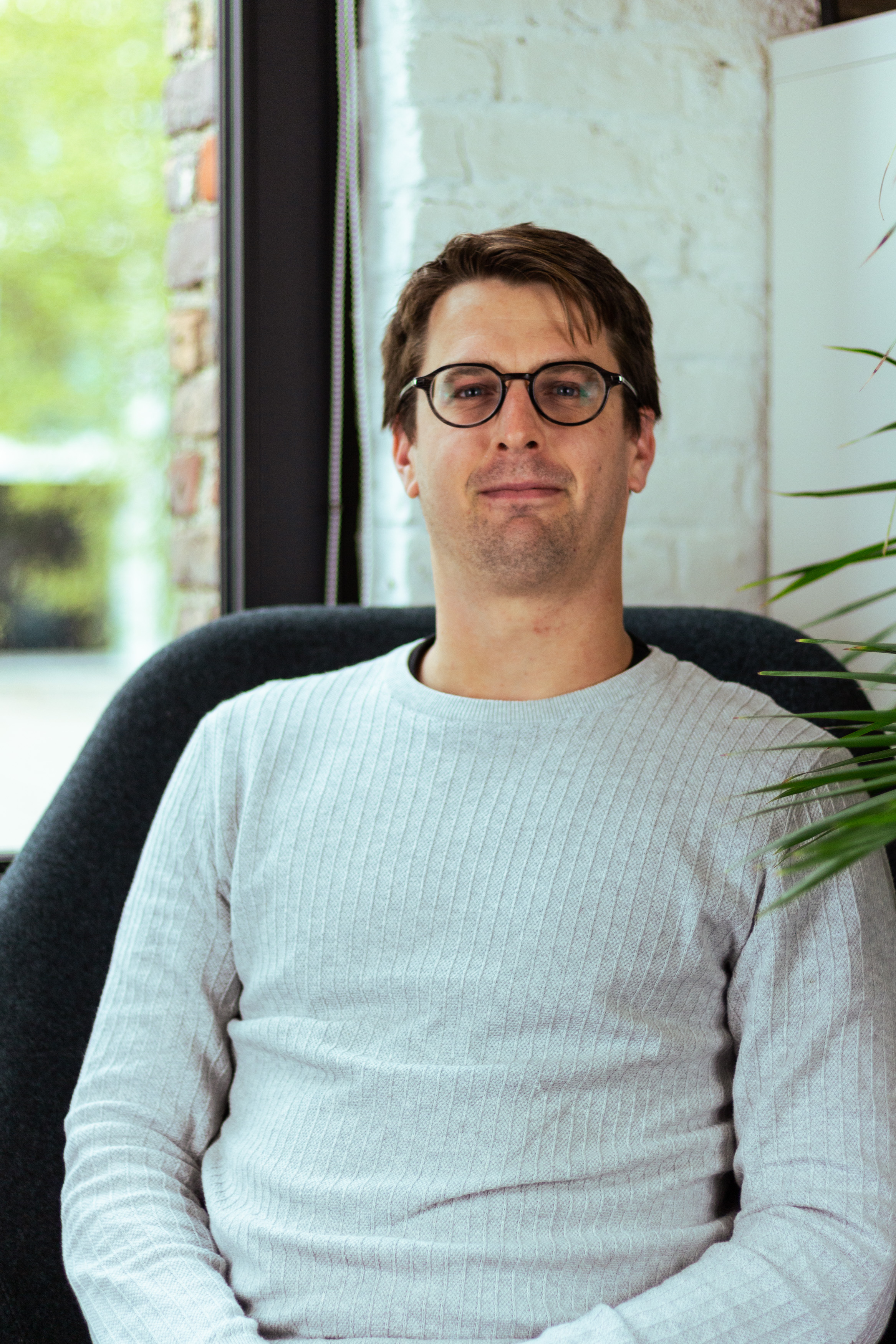 Portrait of Wout Florin, co-founder and COO of Kannika